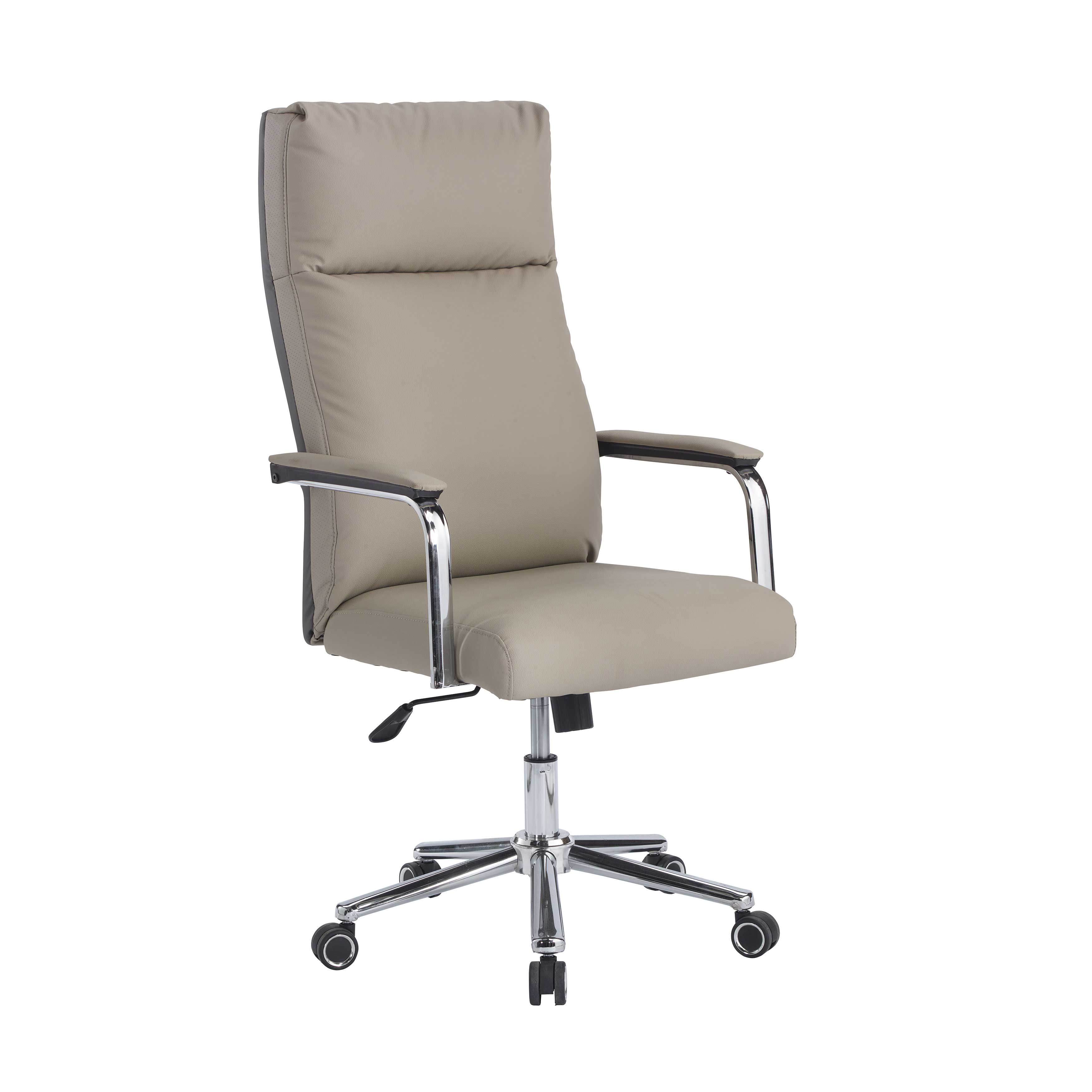 迪爾思辦公椅( 卡其色 / 黑色 )