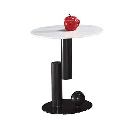 伯蒂拉1.65尺岩板小圓几